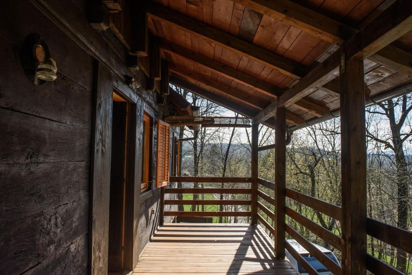 Wooden House Near The River Kupa Kamanje Екстериор снимка